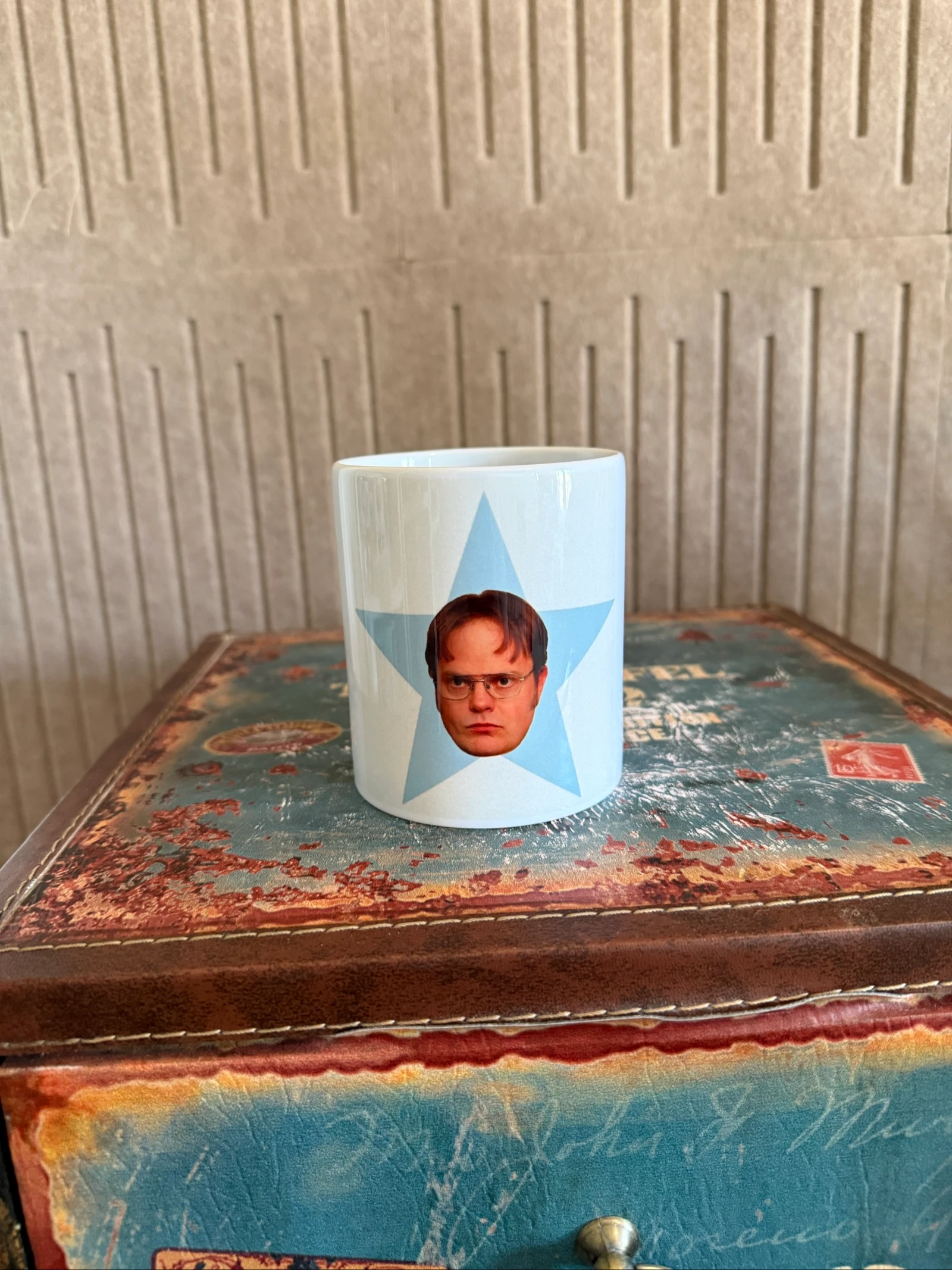 Taza Dwight estrela – photo 3